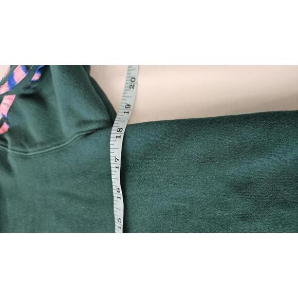 Adidas Women's Green Hoodie with Colorful Stripes Size Medium - Picture 8 of 8